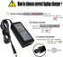 65W AC Adapter Charger 18.5V 3.5A Compatible with HP Pavilion G4 G6 G7 G32 G42 G56 G60 G61 G62 G71 G72 DV3 DV4 DV5 DV6