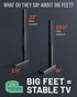 ECHOGEAR Universal Large TV Stand, Height Adjustable Base for TVs up to 77", Wobble-Free Replacement Stand
