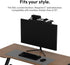12 inch 13lbs, Pixio Black Monitor Storage Top Shelf - Adjustable Platform, Universal Fit, Holds Up to Works on TV