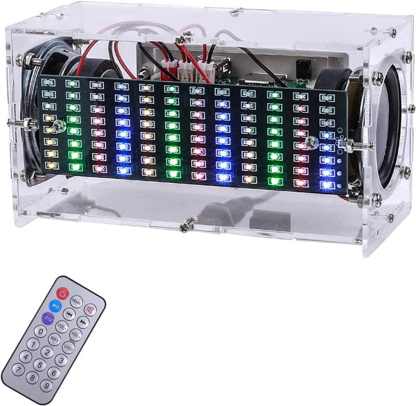 MiOYOOW DIY Soldering Project Bluetooth-Compatible Speaker Kit, USB Mini Electronic Sound Amplifier for Home Office
