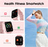 Smart Watch for Women, 1.85" Waterproof Fitness Tracker with 24-Hour Blood Pressure, Heart Rate, SpO2 Monitor, iPhone