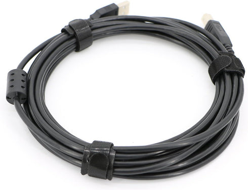 Pasow 100pcs Reusable Fastening Cable Ties Adjustable Wire Management 8 Inch (Black)