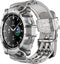 SUPCASE Unicorn Beetle Pro Band with Case for Samsung Galaxy Watch 4 Classic 46mm, Heavy Duty Protection
