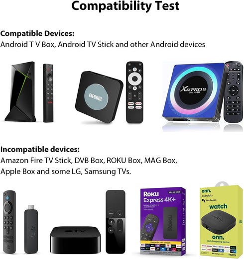 BPR2S Bluetooth Voice Remote Control Air Mouse with 6-Axis Gyro, IR Learning for Android TV Box, No USB Dongle