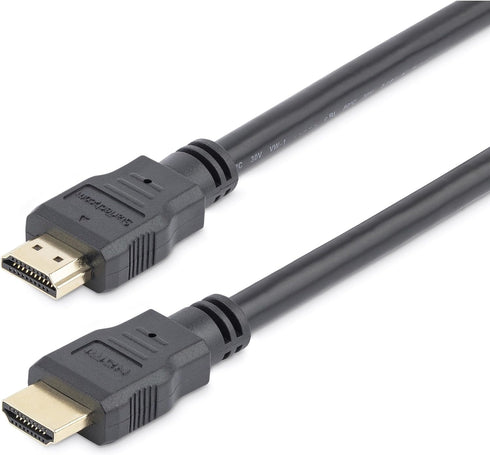 StarTech.com 4K HDMI Monitor Cable, 6ft (2m), 4K30Hz, High speed 10.2 Gbps