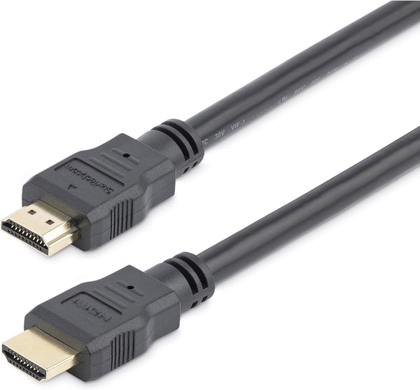 StarTech.com 4K HDMI Monitor Cable, 6ft (2m), 4K30Hz, High speed 10.2 Gbps