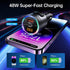 SYNCWIRE Bluetooth 5.3 FM Transmitter for Car, 48W PD & QC 3.0 Fast Charging Car Charger, Wireless FM Radio Adapter