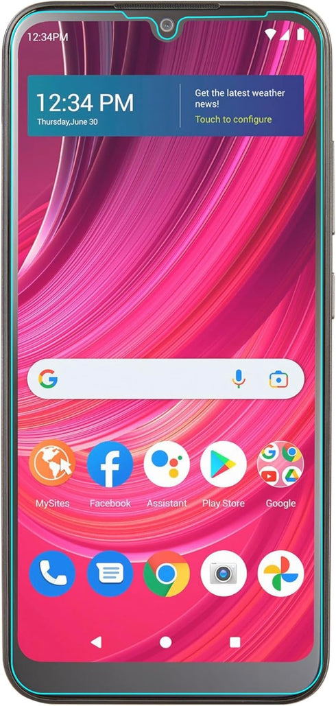 Mr.Shield 3-Pack Tempered Glass Screen Protector for BLU View 4 - Japan Glass with 9H Hardness