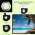 AAJK 120 inch, 16:9 Outdoor Projector Screen Washable Projector Screen Foldable Anti-Crease Portable Projector Movies
