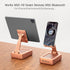 TechGlow Gifts for Men Women Foldable Cellphone Stand with Bluetooth Speaker and Charging Function Birthday Gift Idea