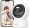 Dual Lens 2.4/5GHz WiFi Security Camera, 360° PTZ 2K Indoor Nanny Cams with Phone App, Night Vision, Local Storage