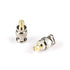 Gold SMA Female to BNC Male Adapter, 4 Pack Coupler, Male to Female Coaxial Connector for RF, SDI, HD-SDI