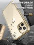 SUPCASE iPhone 13 Pro Max Case with Screen Protector, Anti-Scratch Full-Body Protection Slim Clear Shockproof Case