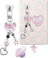 QYRCXX Cute Charm Set with Dust Plug Type C/USB C &Heart Grip Holder