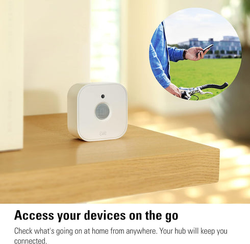 Eve Motion (Matter) - Smart Motion Sensor with Light Sensor, IPX3 Water Resistance, Automatic Activation of Lights and