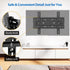 Tilt TV Wall Mount for Most 32-68 Inch TVs, Universal Low Profile TV Mount VESA Up to 400 x 400mm with Loading Capacity 132lbs,40 42 43 50 55 60 Inch Tilting Wall Mount TV Bracke tv holder