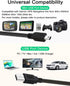 SCOVEE 10ft 50lm 2555lmt 2595lmt 40lm 1300 255w 5 GPS Charger Cable for Garmin Navigator Nuvi etc,USB A Male to Mini