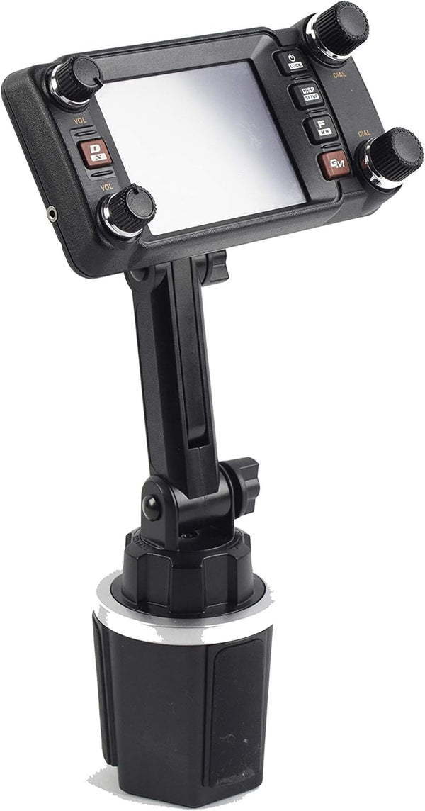 Lido Yaesu FTM-100 FTM-200 FTM-300 FTM-350 FTM-400 FTM-500 FT-891 Cup Holder Mount with Height Adjustment