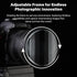 Walking Way 49mm Linear Prism Filter for Camera Lenses Creative Photography Premium Material with Foreground Blur