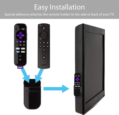TotalMount Remote Holder for Roku & Fire TV Remotes