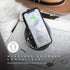 BURGA Hybrid 2-Layer Hard Shell + Silicone Phone Case for iPhone 11 PRO - Crystal Blue Teal Turquoise Marble