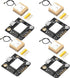 hiBCTR 4-Pack GPS Module Component, NEO-6M Positioning Logic Node - GT-U7 Microprocessor for