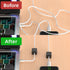 18 Pack Magnetic Cord Organizer, Easy Secure Adhesive Cable Management, Wire Holder Keeper Organizer for Home, Office,