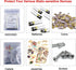 20Pcs Small Antistatic Bags, 3 x 5in Shielding ESD Bag for HDD, SDD & Electronics with Anti-Static Stickers