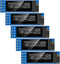 MakerFocus 5pcs 0.91 Inch I2C IIC OLED Display Module 128 x 32 Pixel