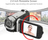 Zopsc 1080P, 16MP, 16X 2.4 Inch Digital Video Camera, Zoom, Rotatable Screen, Fill Light, Camcorder for Vlogging