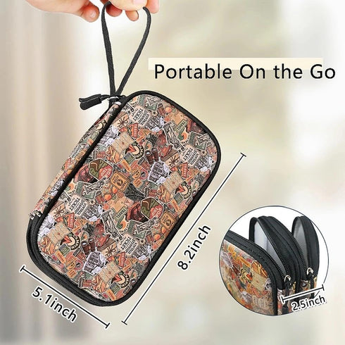 COSHAYSOO Electronics Travel Organizer Tech Bag Charging Cords Case USB Cable Charger Accessory Car Pouch, Practical