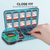 HEIYING 20 20 SD Card Holder for SD/TF Cards,Portable Memory Card Storage Case Compatible with SDXC SDHC and TF Cards