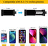 Strong Magnetic Motorcycle Phone Holder, Non-Slip & Anti-Scratch, Compatible with 3.5-7.5" iPhones/Nexus/HTC/LG