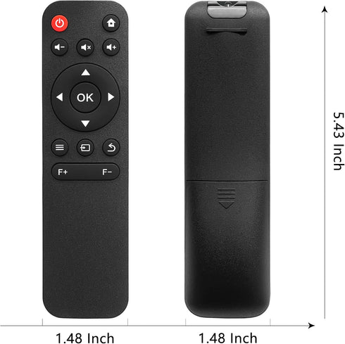 JISIZKY X3 Replacement Remote Control Compatible with XuanPad Mini Portable Movie Projector