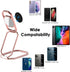 360° Rotation Phone Ring Holder, Metal Grip for Magnetic Car Mount, Compatible with Most Smartphones