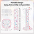 CamyCosy Headphone Stand Gaming Headset Holder for Desk,Clear Tulip Flowers Pattern Cellphone Stand Earphone Stand Desk Accessories for All Headphones Size