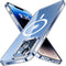 Clear Magnetic Slim Case for iPhone 13 & 14 - 10FT Military Grade Protection, MagSafe Compatible (6.1")