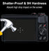 Pocoukate Silicone Camera Body Case for Canon G7X/G7X Mark II/Mark III with Optical Screen Protector