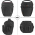 FOSOTO DSLR SLR Compact Camera Bag for Nikon D5100 D5300 D90, Canon T4 T5 600D 650D, with Waterproof Rain Cover