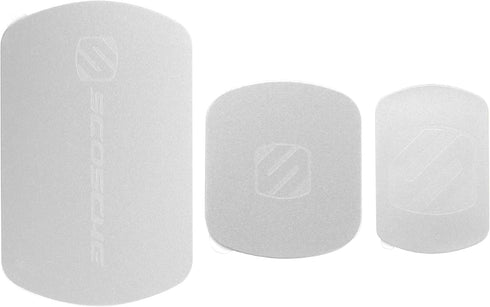 Scosche MAGRKSRI MagicMount Replacement Metal Plate Kit for Phone, Metal Plates for Magnetic
