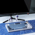 Hyekit Premium Acrylic Keyboard Clear Cover Protector, Anti-Cat Dust Cove for 75% Mechanical Keyboard
