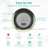 SEVENKA 2 3W Bluetooth Mini Speakers, Small Portable Wireless Speaker with Lanyard, Water Resistant, Wireless Stereo