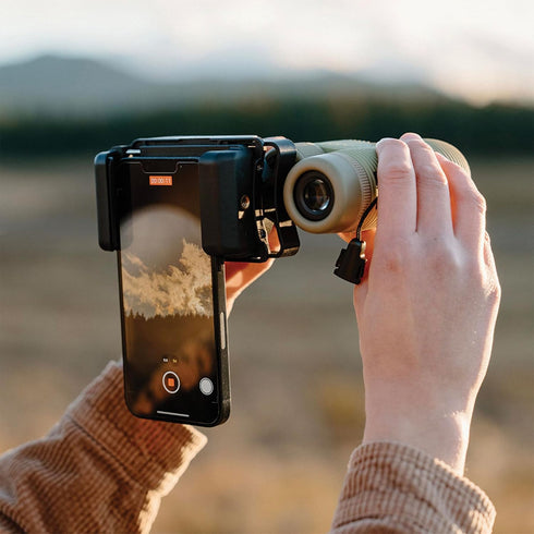 Nocs Provisions Photo Rig II, Smartphone Attachment, Binocular & Telescope Camera Adapter for Photo & Video