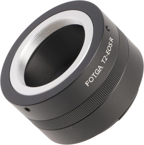 FOTGA T2-EOSR Lens Mount Adapter Ring for T2 T Lens to R3 R5 R5C R6 Mark II R7 R8 R10 R50 R100 RP Camera, Compatible with Canon EOS R Mount Series Mirrorless Camera