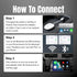 Wireless Carplay & Android Auto Adapter, 2 in 1 Dongle for Converts Wired to Wireless Compatibility for Cars