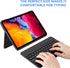 Portable iPad Keyboard 10th Generation, Small Bluetooth Keyboard for iPad Pro, iPhone, Samsung Tablet, US Mechanical