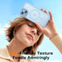 TOCOL 3 in 1 Magnetic Case for iPhone 15 - Full Camera Protection, 15FT Military Grade Protection, Light Blue