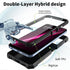 for REVVL 6 5G Phone Case with Screen Protector (Tempered Glass), Slim TPU Rugged Corners Bumper Cover for T-Mobile REVVL 6 5G 2022,Black Leopard Print