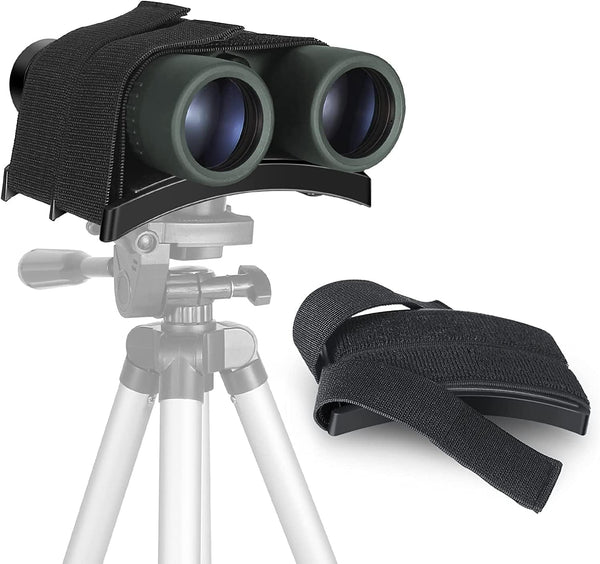 Universal Binocular Tripod Mount - 1/4-20 for Stable Connecting Binocular and Tripod, Compatible with Most