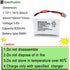 BT446 BT-446 Phone Battery Compatible with Uniden BBTY0503001 BT-1004 BT-1005, 3-Pack, 3.6V 800mAh